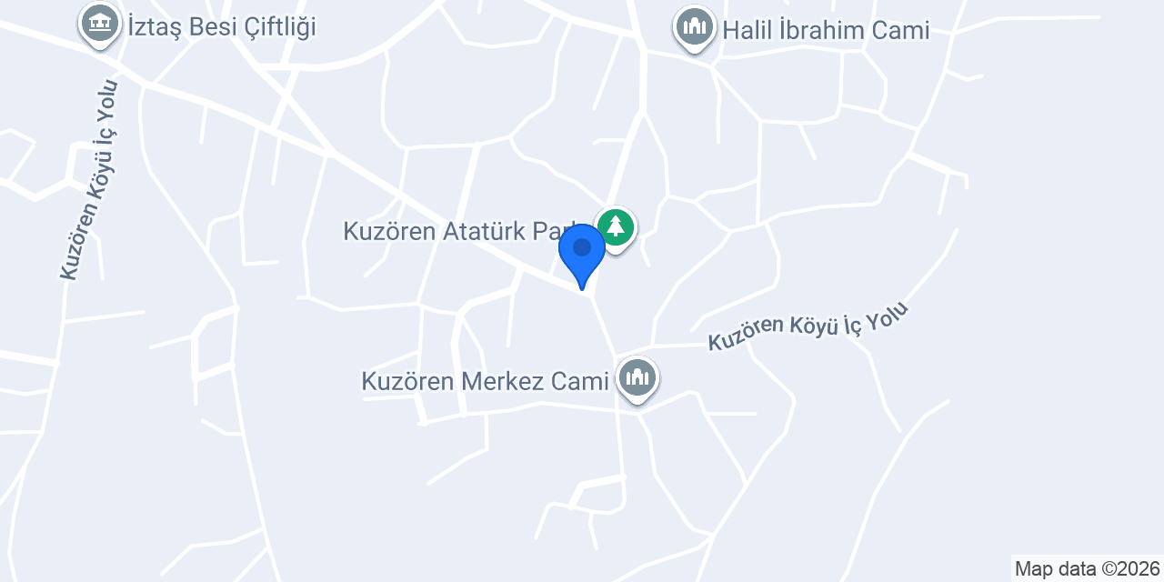 Kuzören Belediyesi konumu