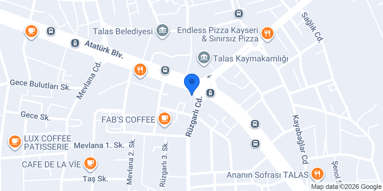Talas fotoğraf studyosu konumu