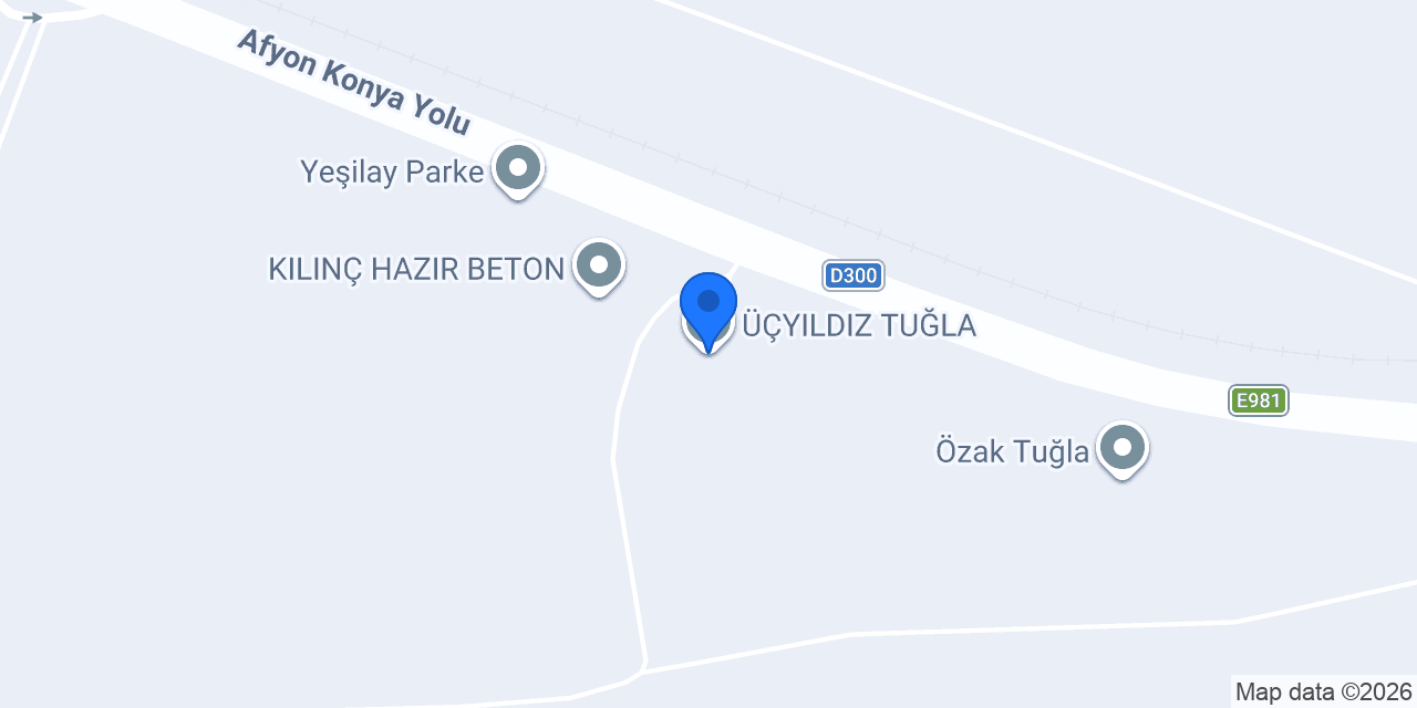 ÜÇYILDIZ TUĞLA konumu