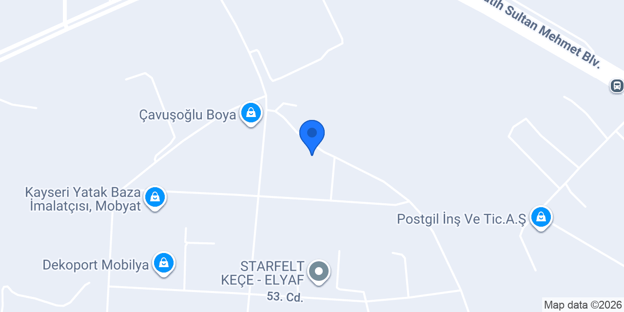 Arslan Tekstil konumu