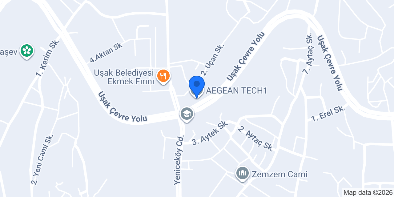 AEGEAN_TECH1 konumu