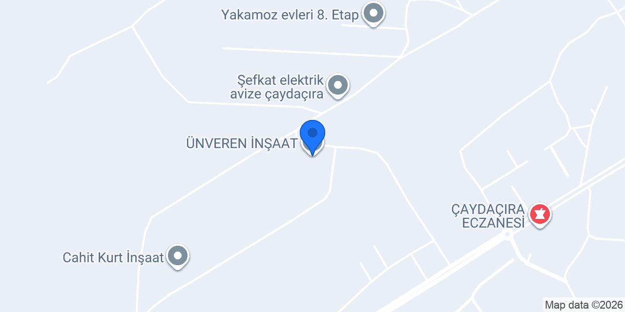 ÜNVEREN İNŞAAT konumu
