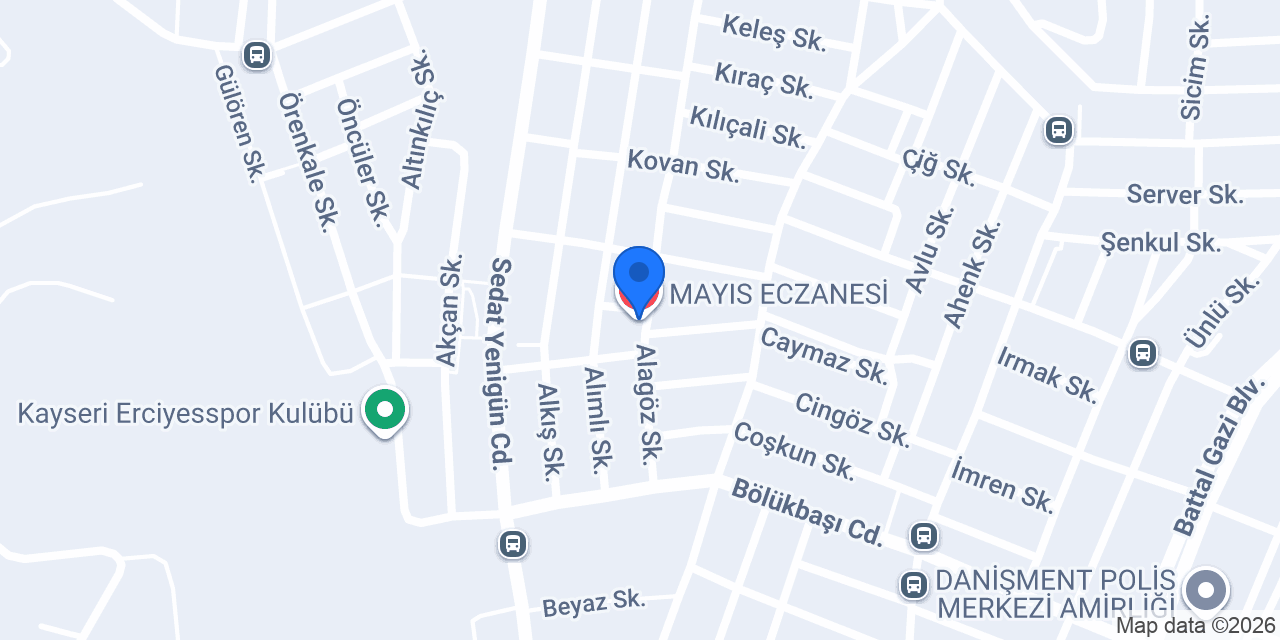 MAYIS ECZANESİ konumu