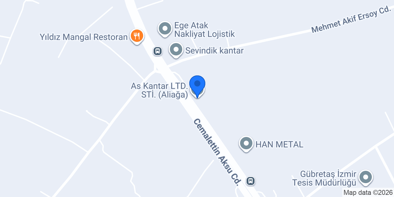 As Kantar LTD. STİ. (Aliağa) konumu