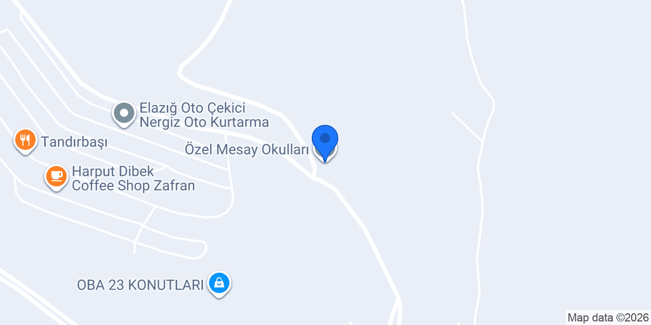 Özel Mesay Okulları konumu