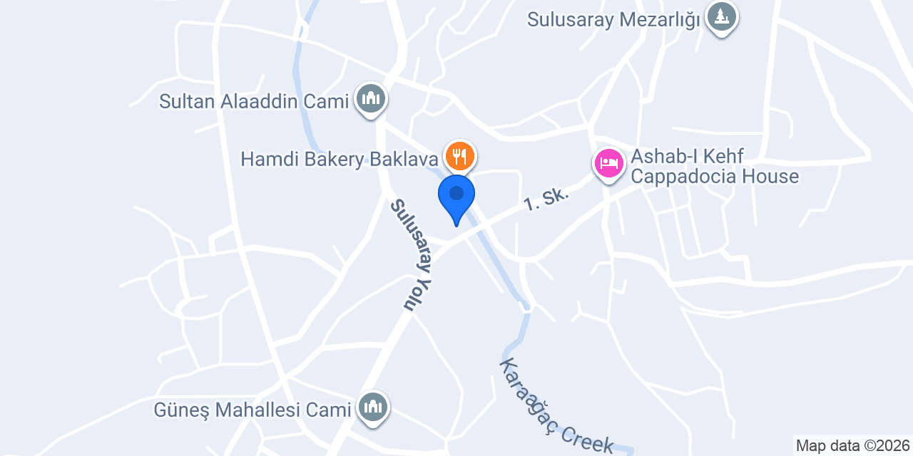Sulusaray Acil Taksi konumu