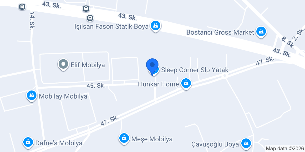 Sleep Corner Slp Yatak konumu