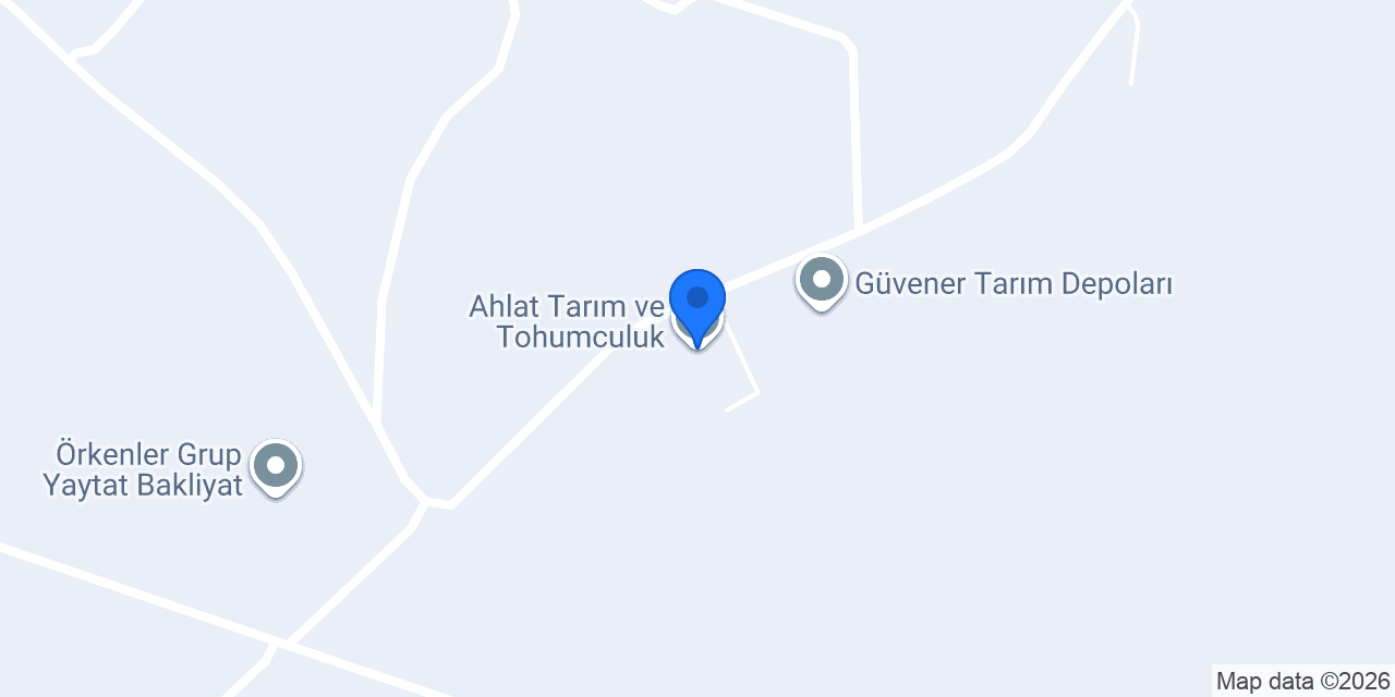 Ahlat Tarım ve Tohumculuk konumu