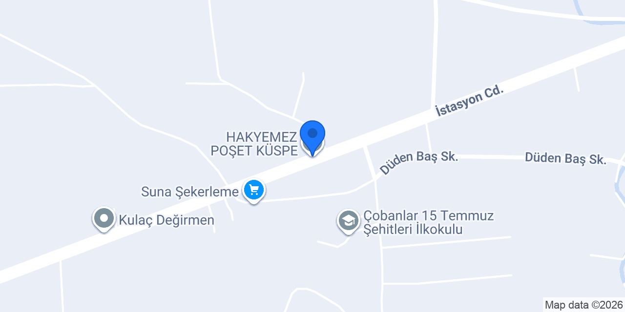 HAKYEMEZ POŞET KÜSPE konumu