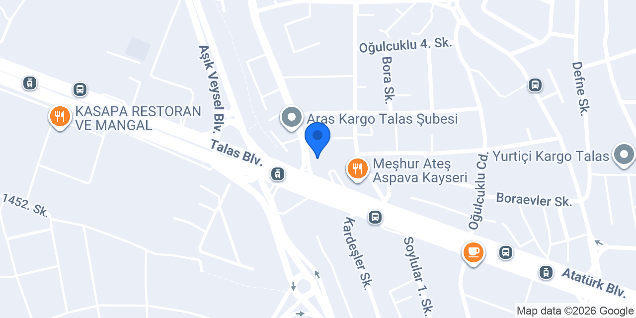 Ciğerci Bahattin Talas konumu