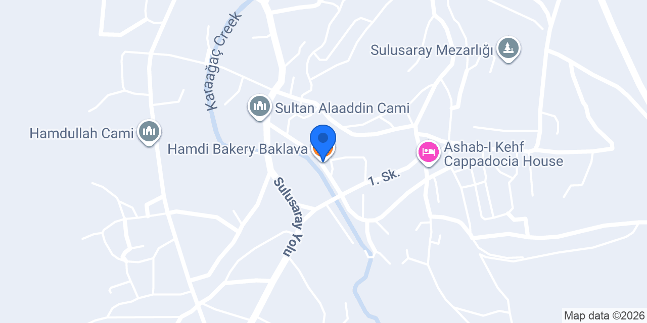 Hamdi Bakery Baklava konumu