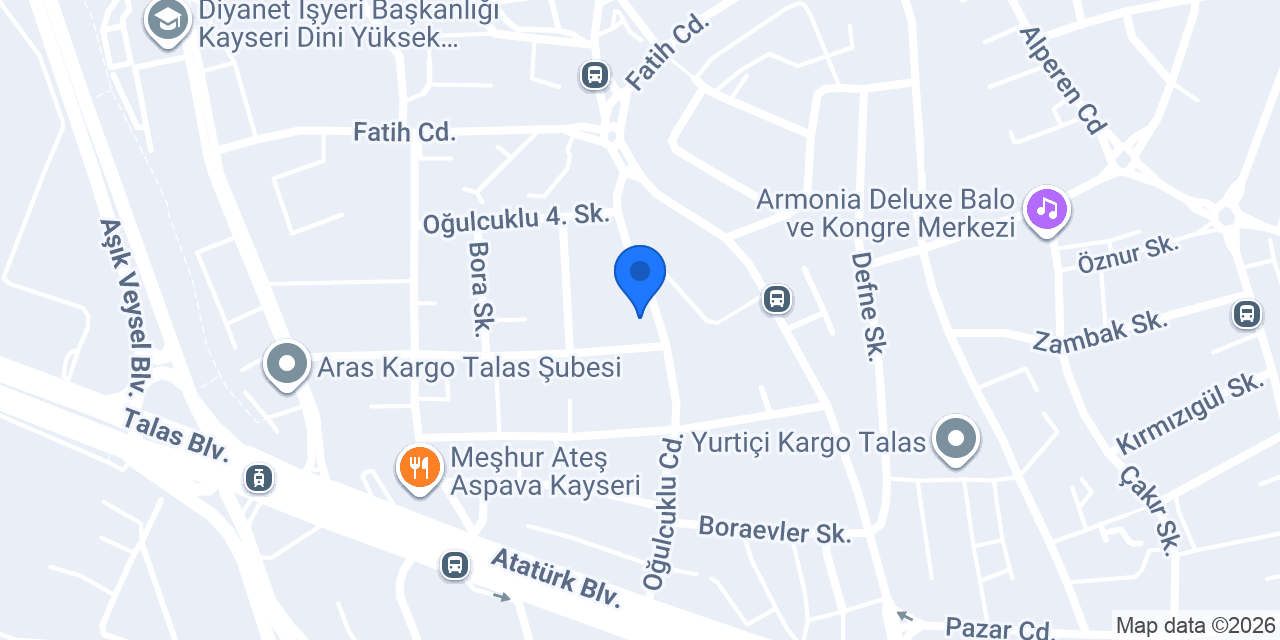 Terzi Yusuf Ütü Evi konumu