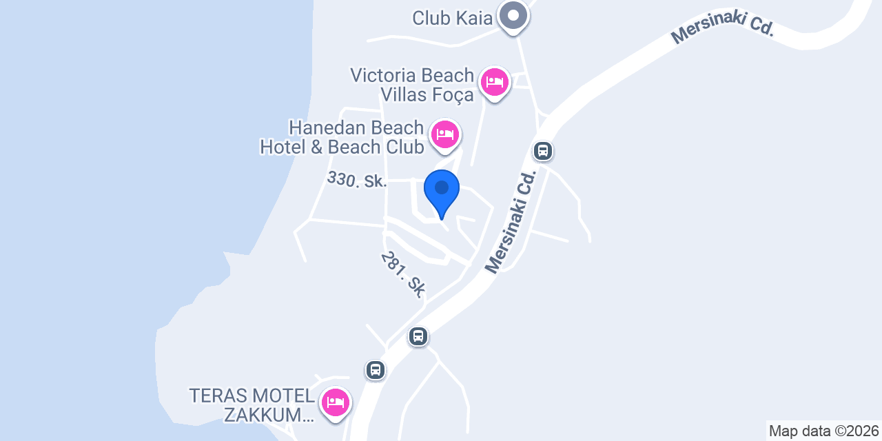 Sun Beach Villas konumu