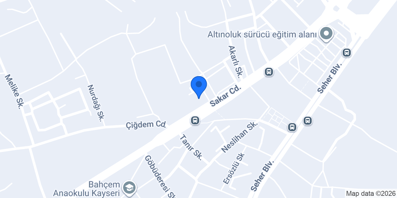 TAŞ BAHÇA konumu