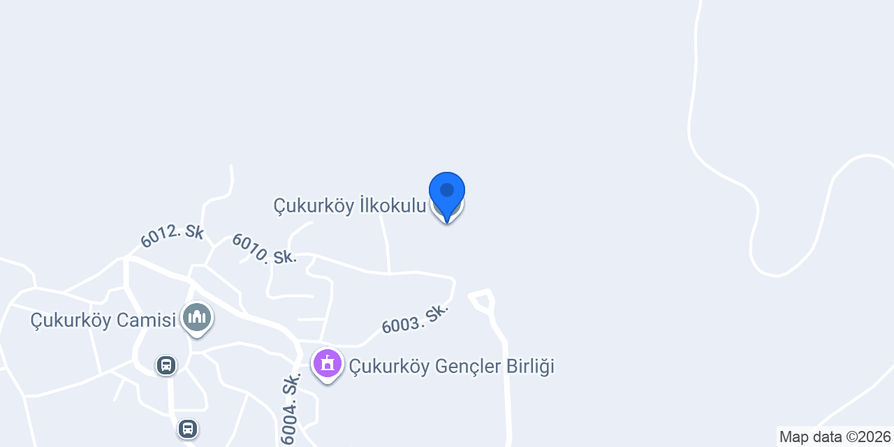 Çukurköy İlkokulu konumu