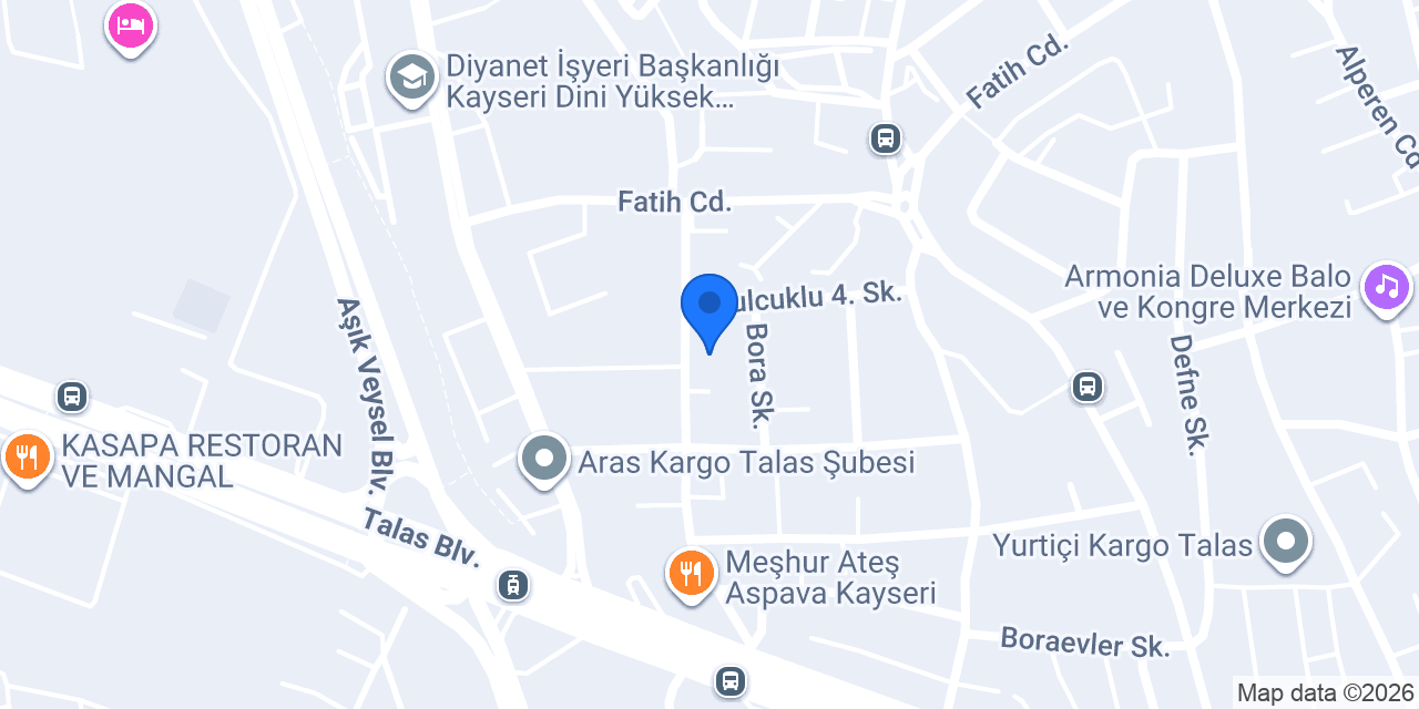 Çaylak Kurabiye konumu