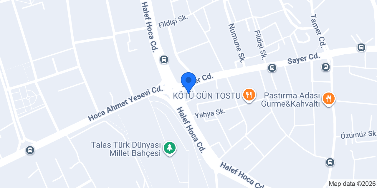 Domino's Pizza Talas konumu
