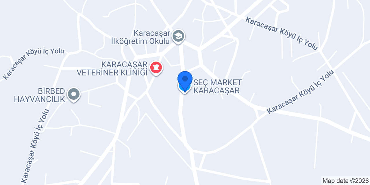 Ptt-karacaşar Şubesi konumu