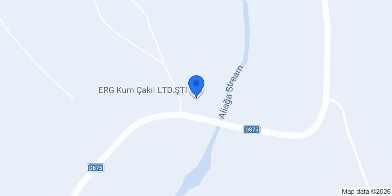 ERG Kum Çakıl LTD.ŞTİ. konumu