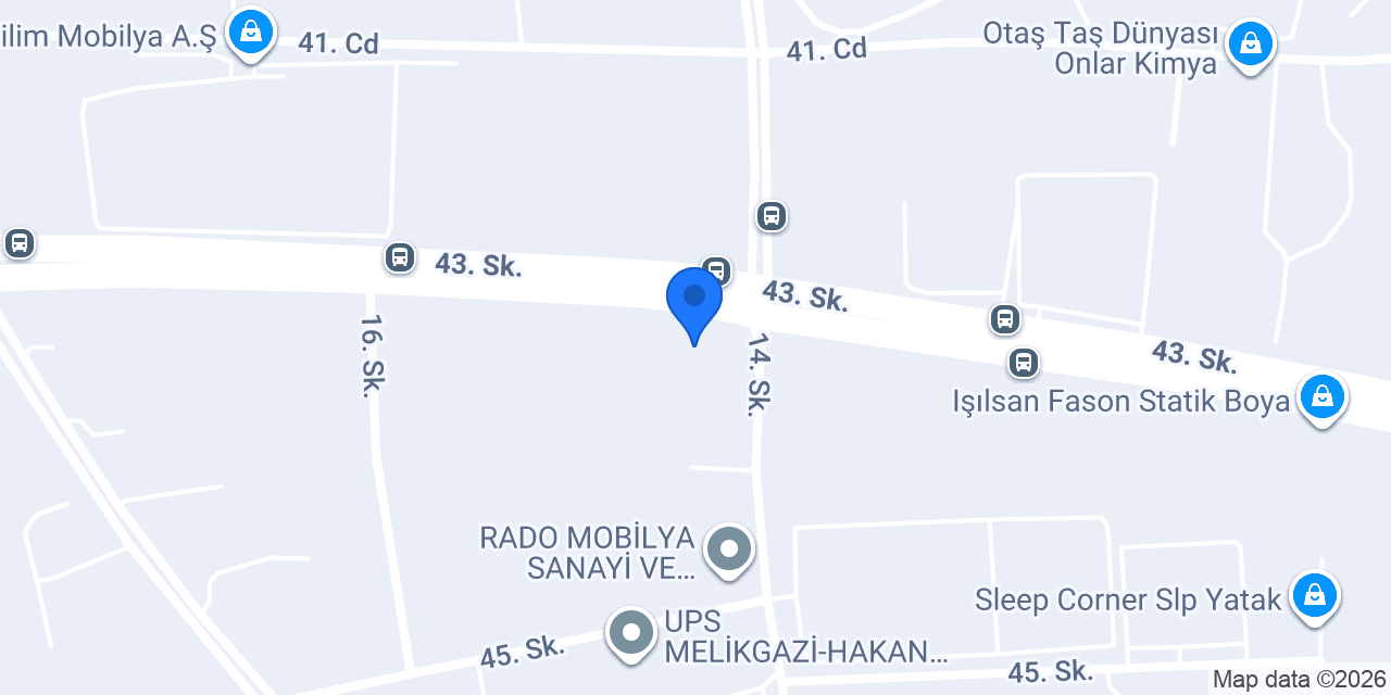 Renksan Mobilya Ltd. Şti. konumu