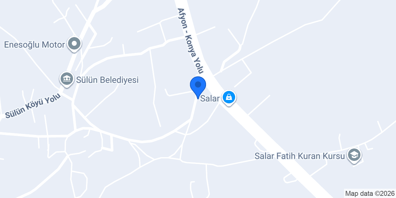 Çağlayan Yumurta - Afyon Yumurta konumu