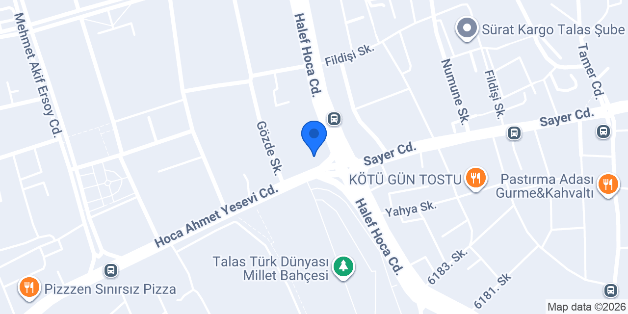 ENFAMO MOBİLYA konumu