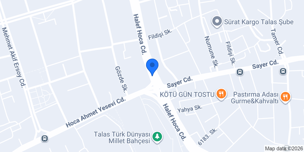 TOSTOSUN YERİ konumu