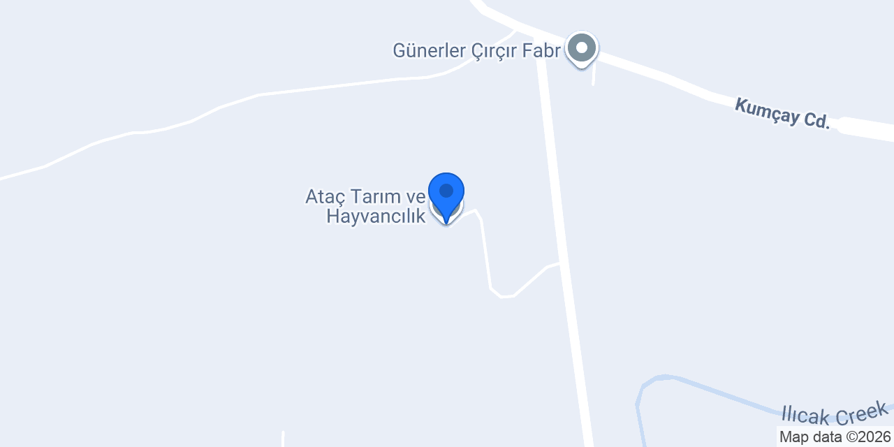 Ataç Tarım ve Hayvancılık konumu