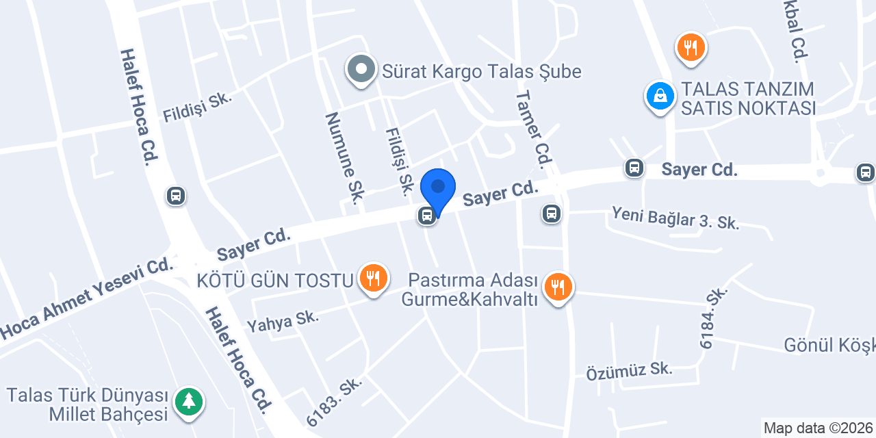 Bİ'KASE KURUYEMİŞ (SAYER) konumu