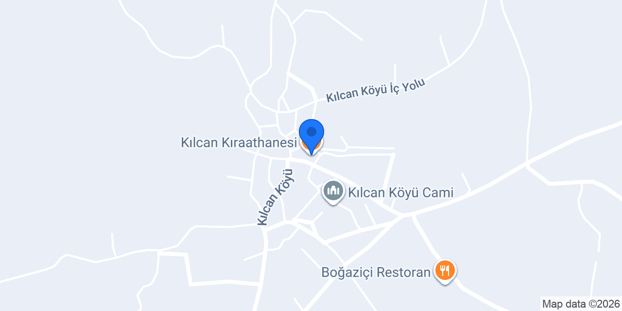 Kılcan Kıraathanesi konumu