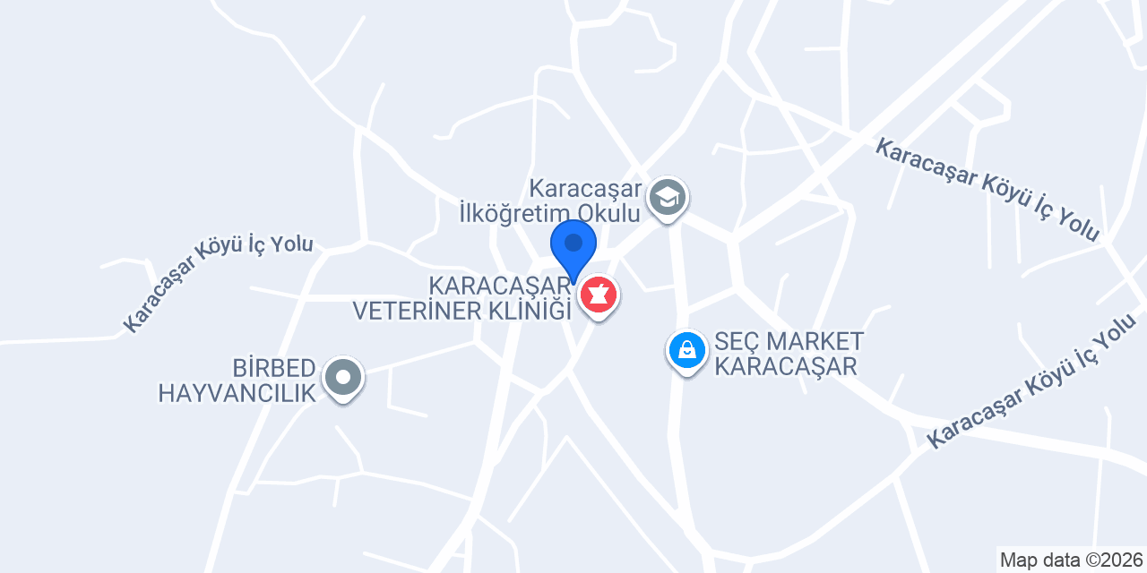 Karacaşar Belediyesi konumu