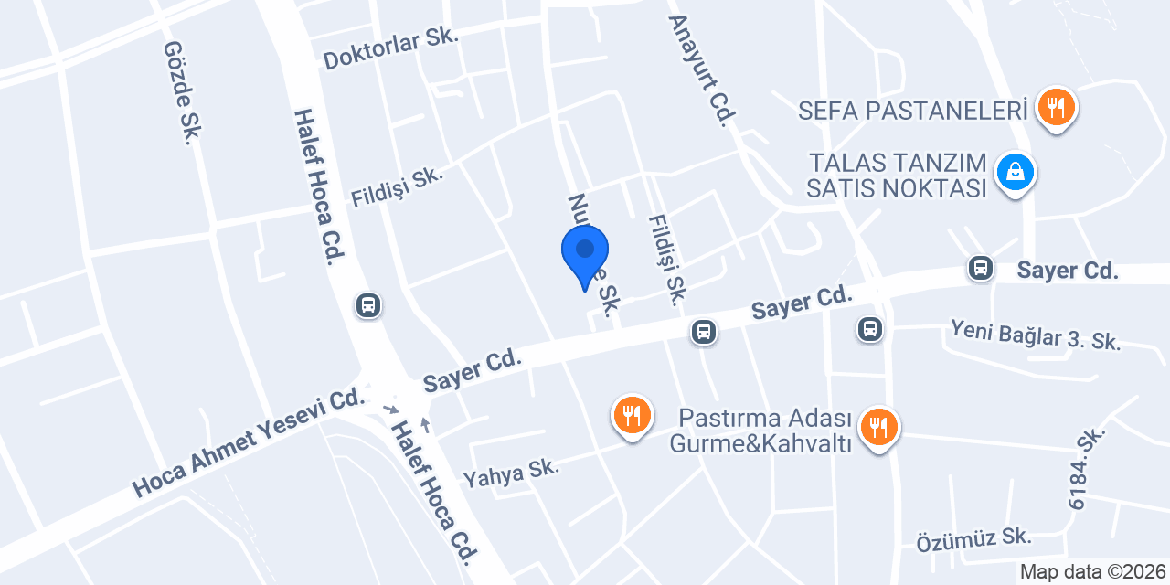 İSTANBUL TERZİ konumu