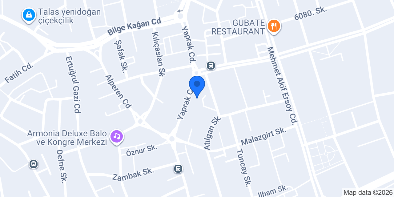 Mek Coiffeur konumu