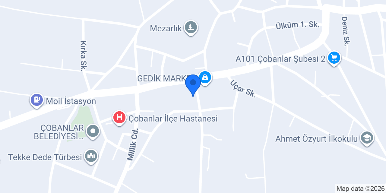 Hilal Eczanesi konumu