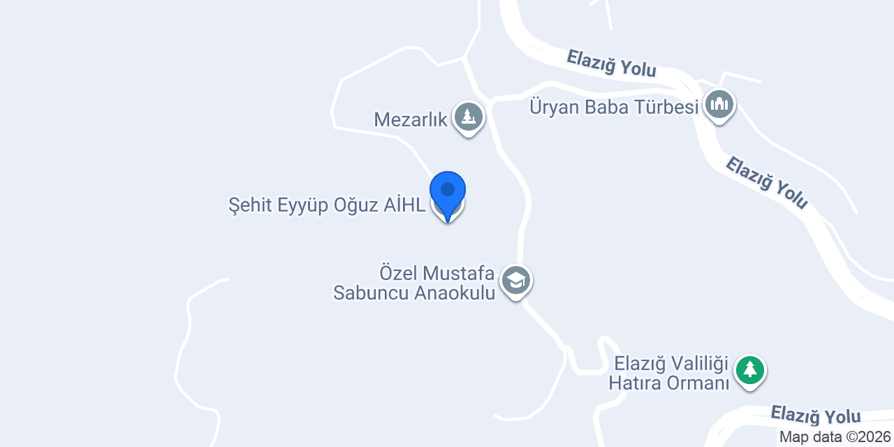 Şehit Eyyüp Oğuz AİHL konumu