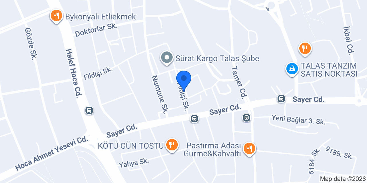Parla Rezidans konumu