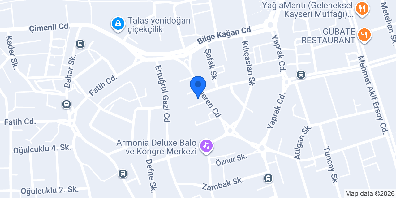 Duman Yapı Market konumu