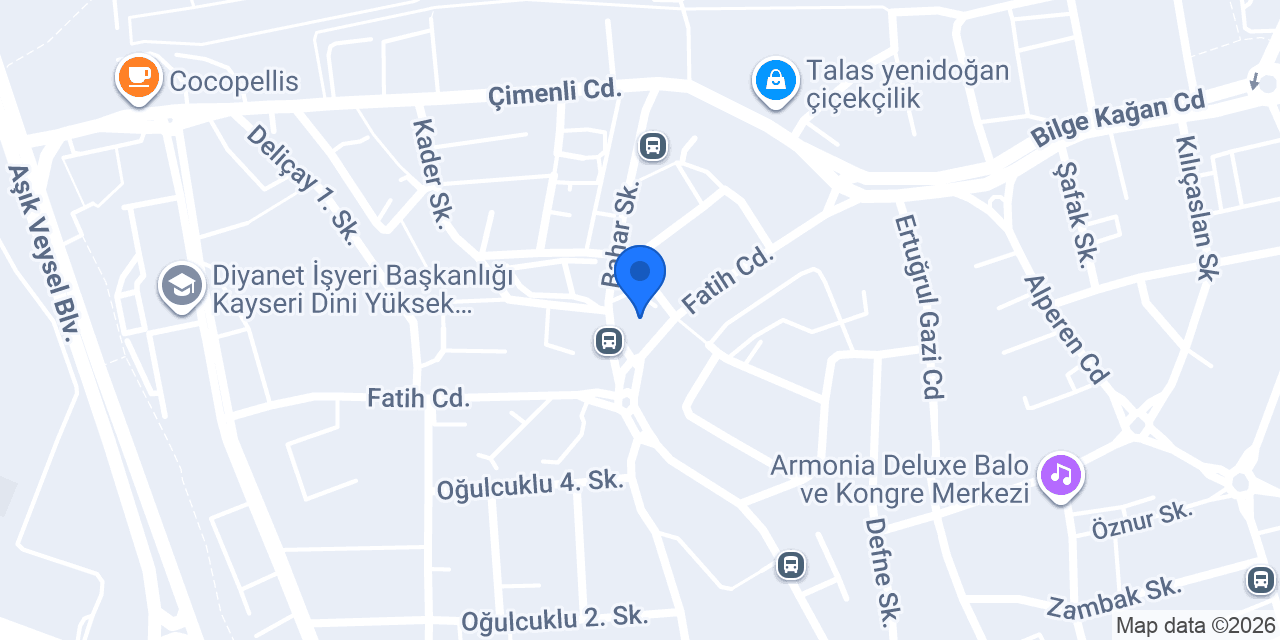 Hakan Erkek kuaförü konumu