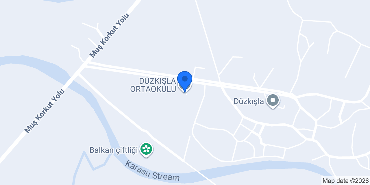 DÜZKIŞLA ORTAOKULU konumu