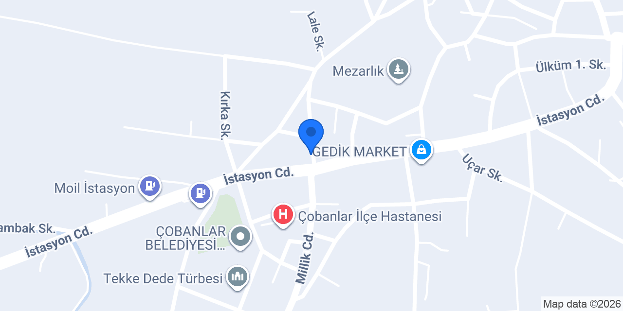 Camızoğlu Ticaret konumu