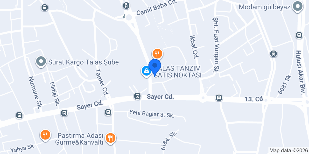 Venüs Oyuncak Parti Evi konumu