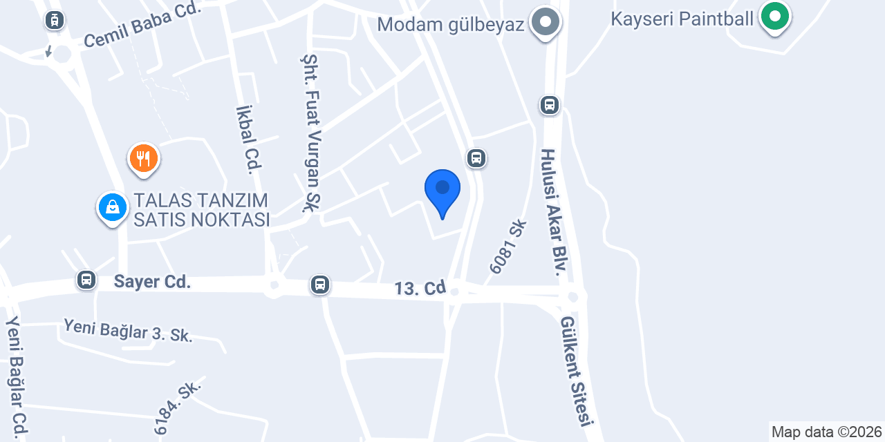 OrArs Enerji Ltd. Şti. konumu