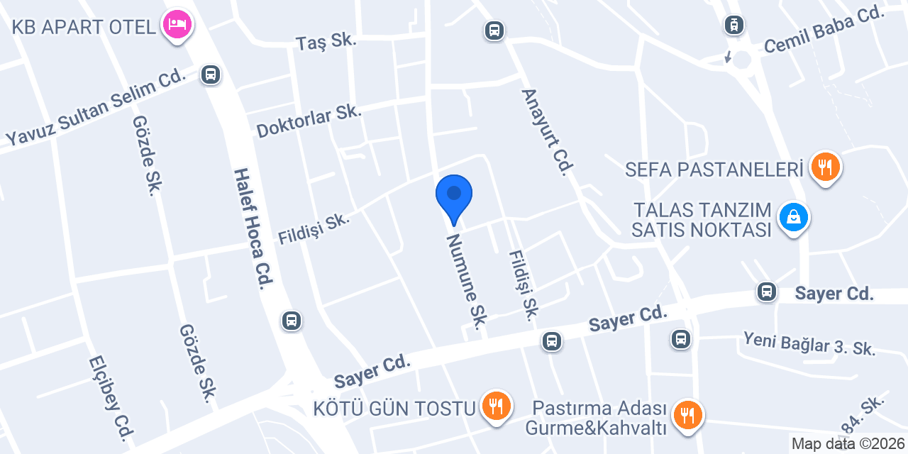 Kayseri Sanatsal Terapi konumu