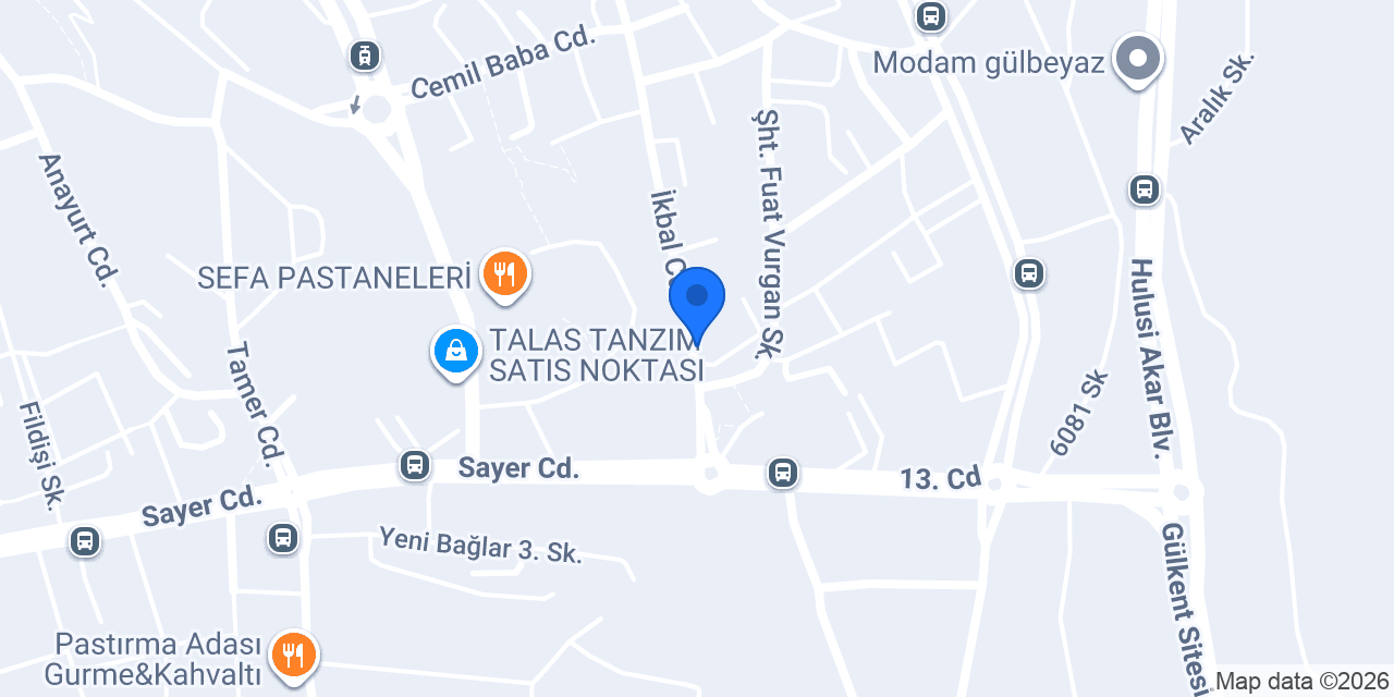 Sami pelte çiçek atölyesi konumu