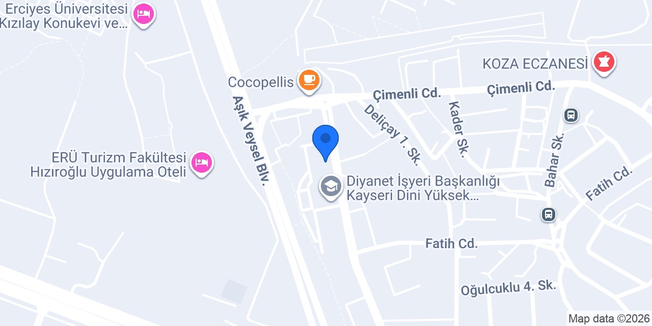 Kebikeç Sahaf konumu