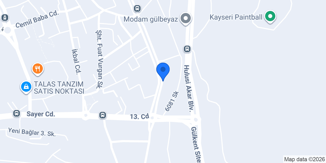 Puncturesafe Kayseri konumu