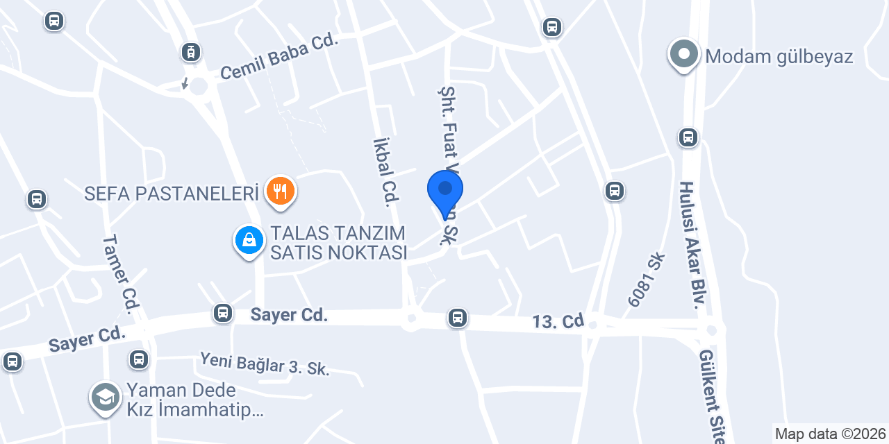 Kayseri Masaj Salonu Maria konumu
