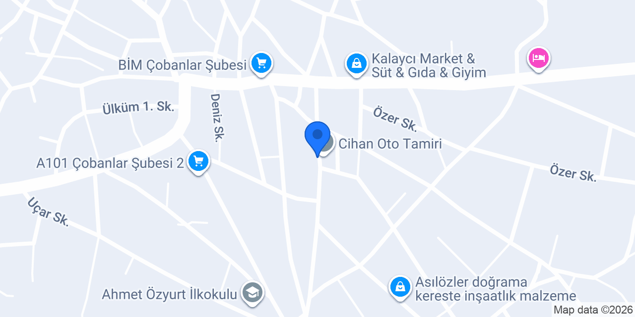 AZİM OTO LASTİK konumu