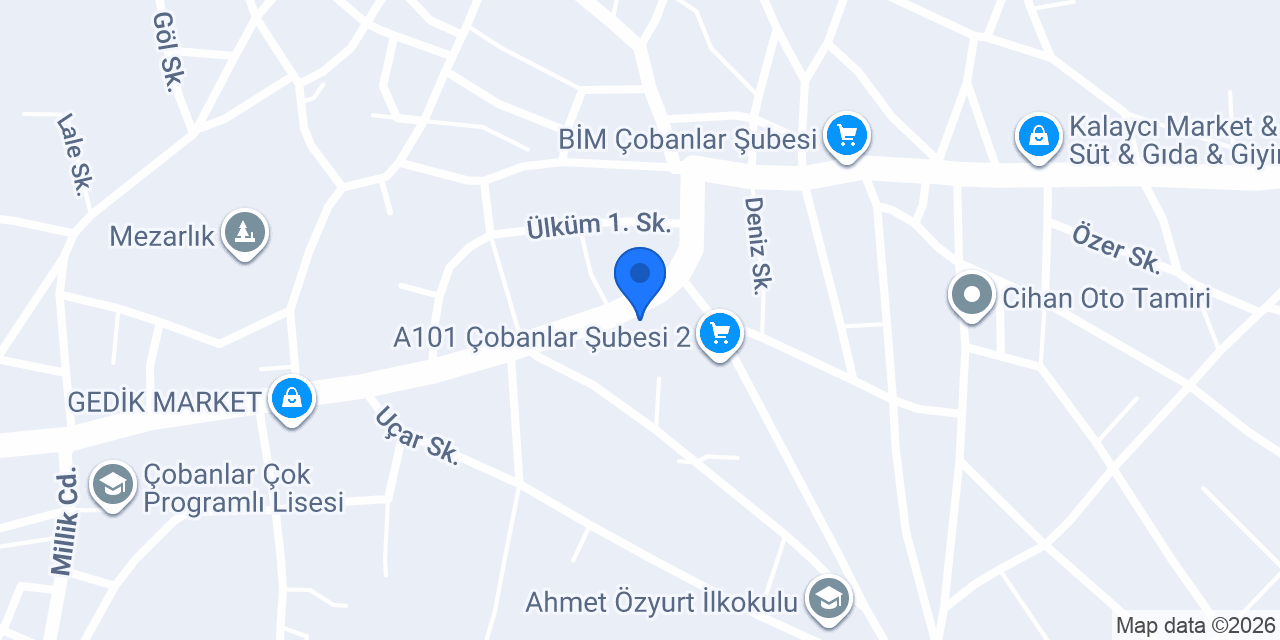Çobanlar Noterliği konumu