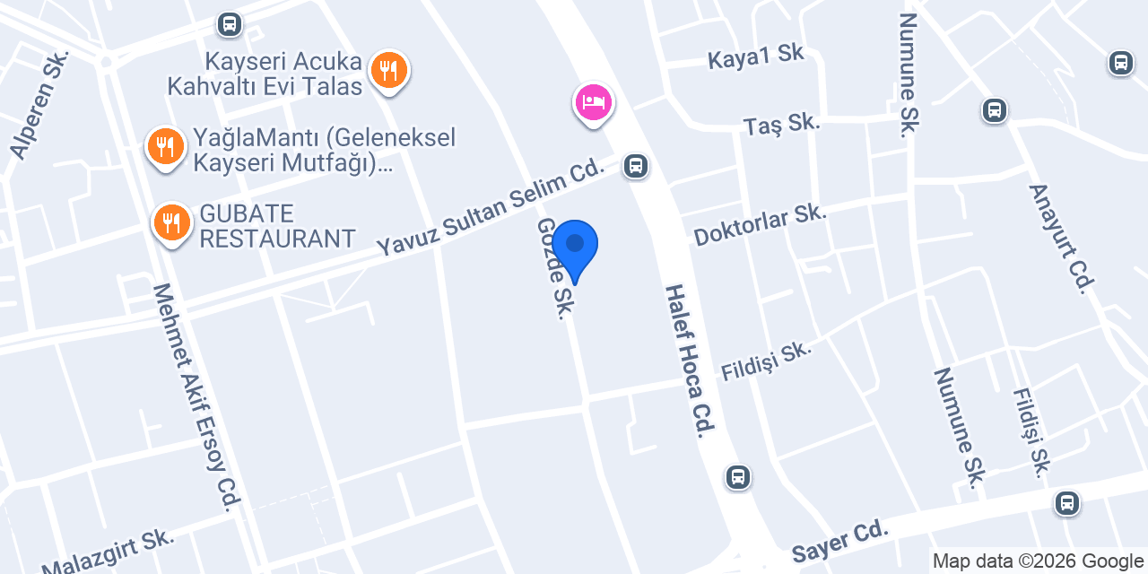 Gözde Unlu Mamulleri konumu